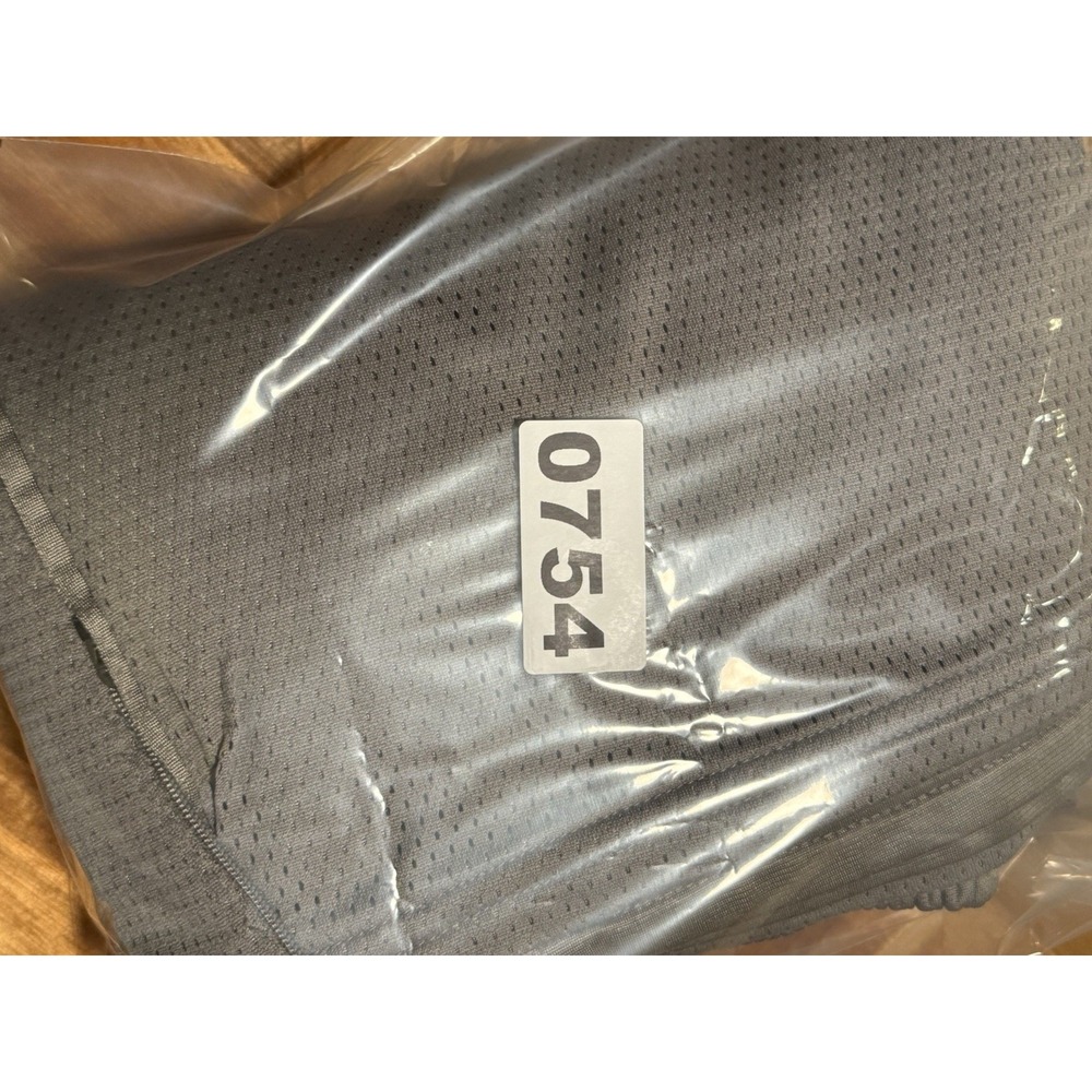 VTG Nike Basketball Pants Mens XL Gray Blue Stripe Gray Tag Y2K Zipper Ankle - Picture 6 of 7